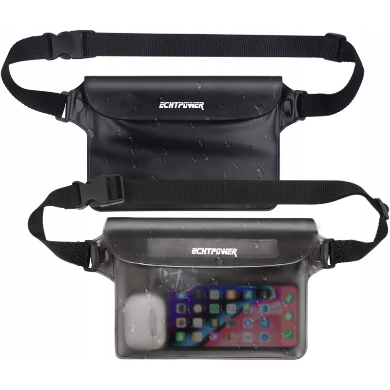 Outlet Zestaw 2 szt WODOODPORNA TORBA ECHTPOWER z regulowanym paskiem