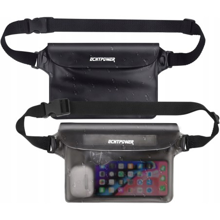 Outlet Zestaw 2 szt WODOODPORNA TORBA ECHTPOWER z regulowanym paskiem