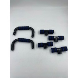 DRĄŻKI DO POMPEK UCHWYTY DO ĆWICZEŃ SIŁOWYCH DOM SIŁOWNIA FITNESS