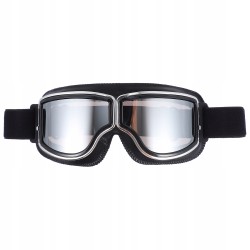 Outlet gogle motocyklowe w stylu vintage odporne na parowanie ochronne OPIS