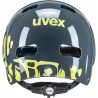 Kask rowerowy dziecięcy Uvex Kid 3 Dirtbike Grey Lime S 51-55cm