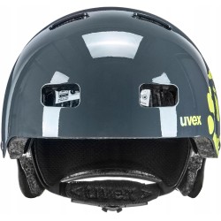 Kask rowerowy dziecięcy Uvex Kid 3 Dirtbike Grey Lime S 51-55cm