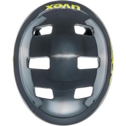 Kask rowerowy dziecięcy Uvex Kid 3 Dirtbike Grey Lime S 51-55cm