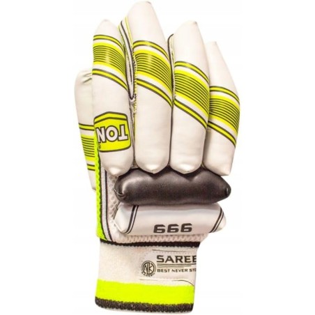 Outlet Rękawice do krykieta juniorskie TON 999 Batting Gloves praworęczne
