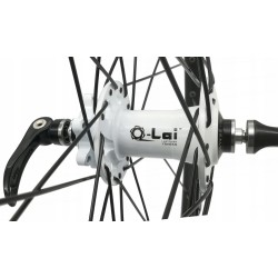 Koło 27,5" Alexrims KASK ABUS MACATOR WHITE SILVER L przód