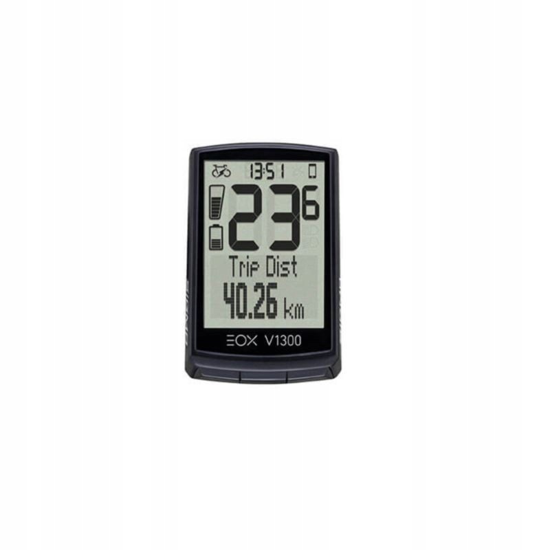 Outlet Sigma licznik EOX VIEW 1300 ekran 2.4 cali podświetlany ekran ANT+