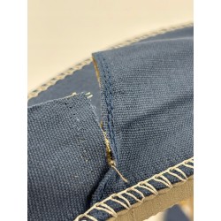 Outlet Seac Malaga Blue płócienne buty espadryle dla mężczyzn roz.45 OPIS