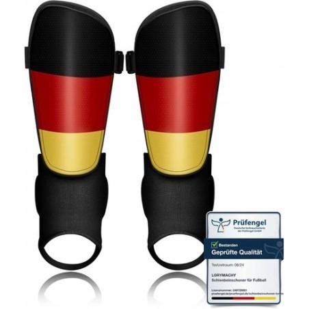 Ochraniacze na golenie do gry w piłkę nożną dla dzieci z wkładką EVA