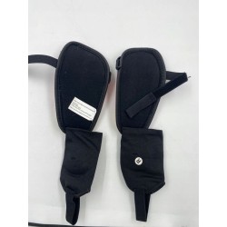 Ochraniacze na golenie do gry w piłkę nożną dla dzieci z wkładką EVA