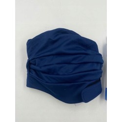 Outlet Fashy Damski turban do pływania z podszewką poliestrową granatowy