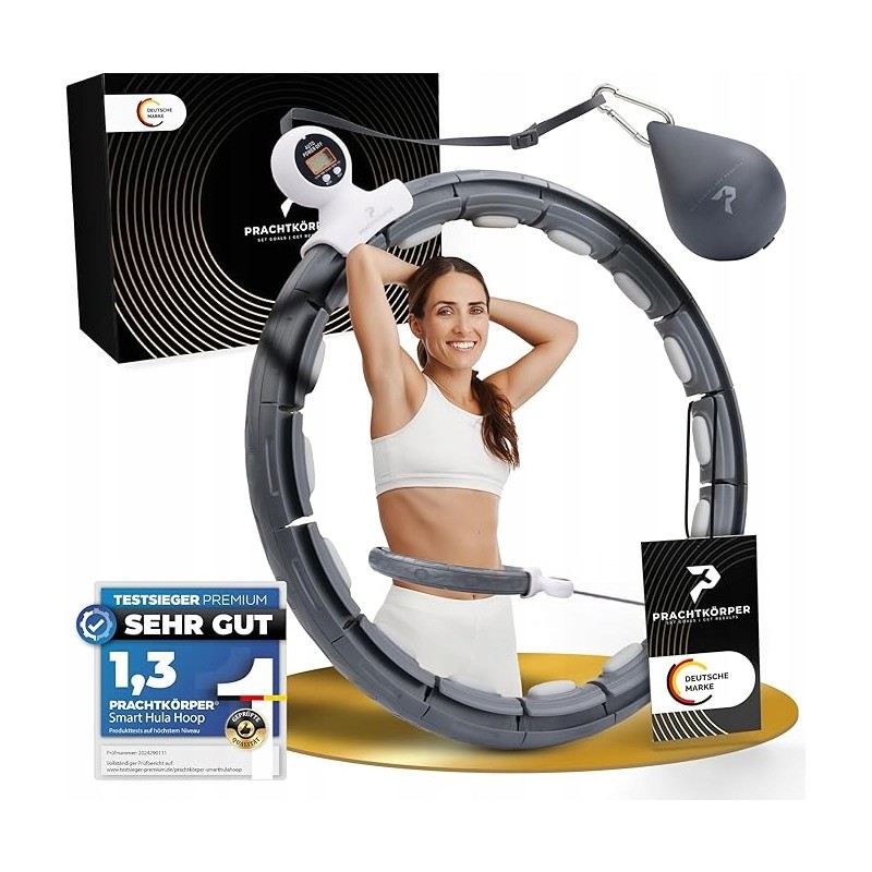 Inteligentne hula hop do ćwiczeń 69 do 110 cm obwodu wewnętrznego OPIS