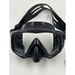 Okulary do nurkowania dla dorosłych regulowany pasek widok 180' + fajka