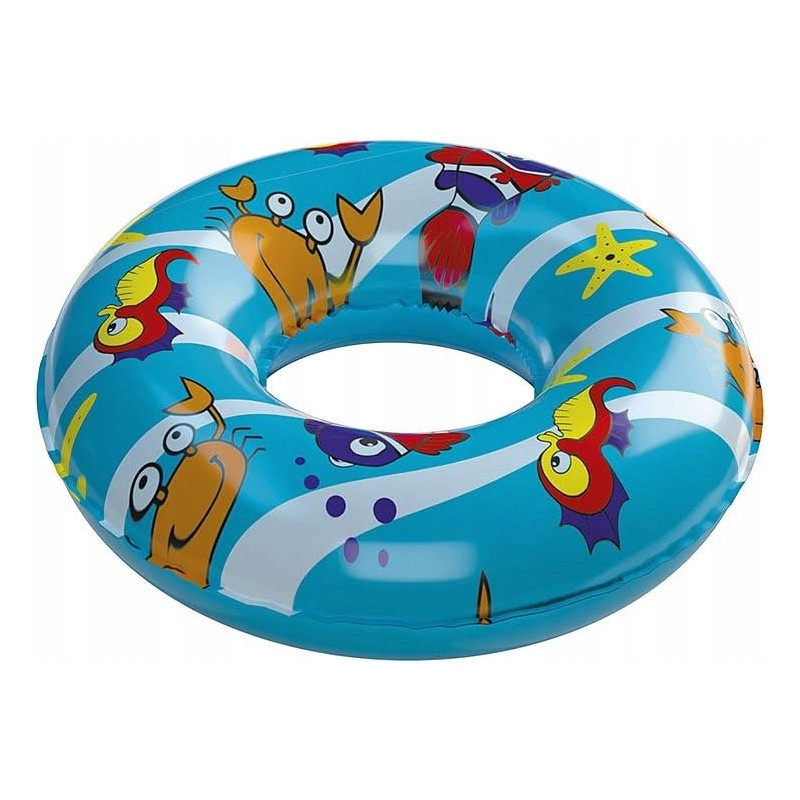 Koło dmuchane do pływania na basen dla dzieci ø42 cm "Waterworld" OPIS