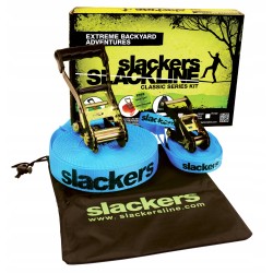 Slackers USA zestaw do Slackline Classic 15m z dodatkową Teaching Line
