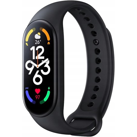 Outlet Xiaomi Mi Smart Band 7 Wristband Tracker aktywości czarny OPIS