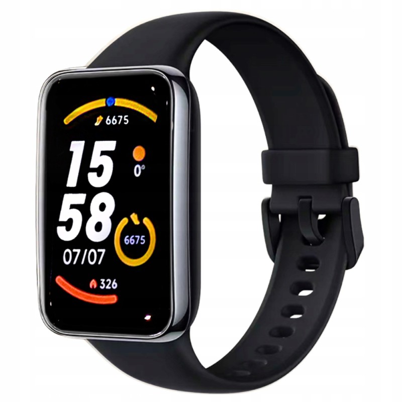 Outlet Smartband Xiaomi Mi Band 7 Pro czarny wyświetlacz AMOLED 1,64'' OPIS