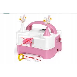 ELEKTRYCZNA POMPKA DO BALONÓW HELESIN 220V PODWÓJNA DYSZA SZYBKA WYDAJNA