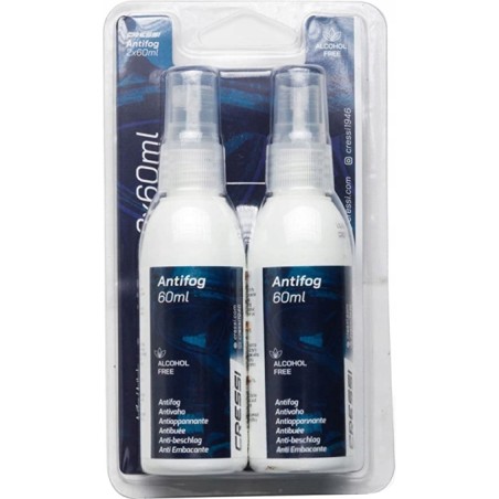 2x ANTI-FOG Spray 60 ml CRESSI Płyn przeciw parowaniu Antifog XDF200201