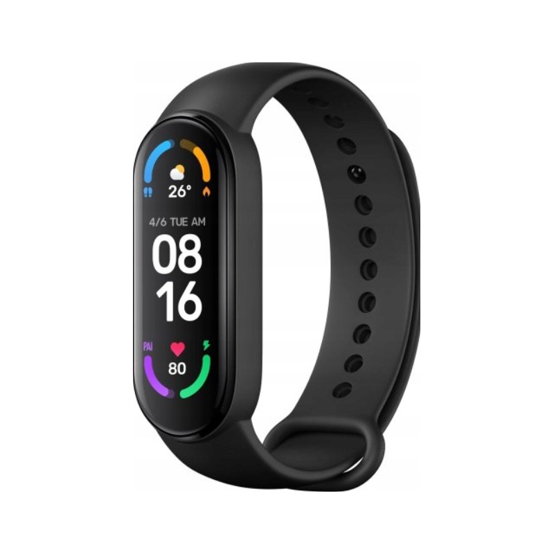 Outlet Smartwatch XMSH15HM Mi Smart Band 6 Czarny Aku 125 mAh 5ATM BT