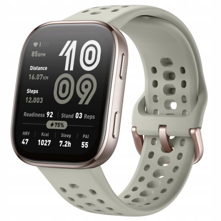 Outlet Smartwatch Amazfit Bip 6 szary Bluetooth pulsometr 340 mAh żyroskop