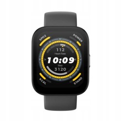 USZKODZONY Smartwatch Amazfit Bip czarny 300 mAh Bluetooth pulsometr OPIS