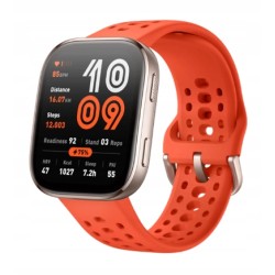 Outlet Smartwatch Amazfit Bip 6 czerwony 340 mAh Bluetooth ekran 1.97"