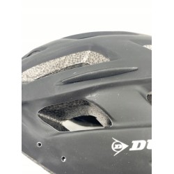 Outlet Kask rowerowy regulowany LED z tyłu DUNLOP rozmiar M czarny OPIS