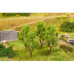 Outlet 4 małe olchy DRZEWA Faller 181378 60mm oryginalne makiety