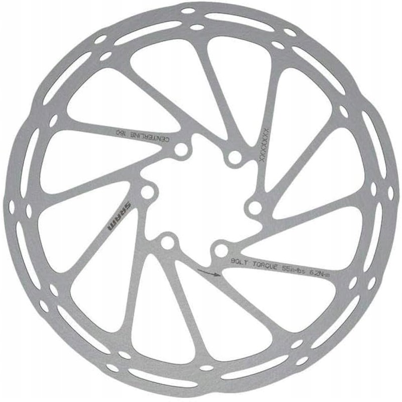 Outlet Tarcza hamulcowa Sram centerline średnica 160 mm 6 cali mocowanie IS