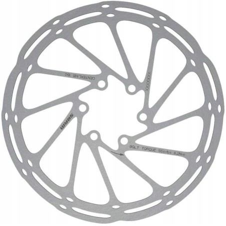 Outlet Tarcza hamulcowa Sram centerline średnica 160 mm 6 cali mocowanie IS