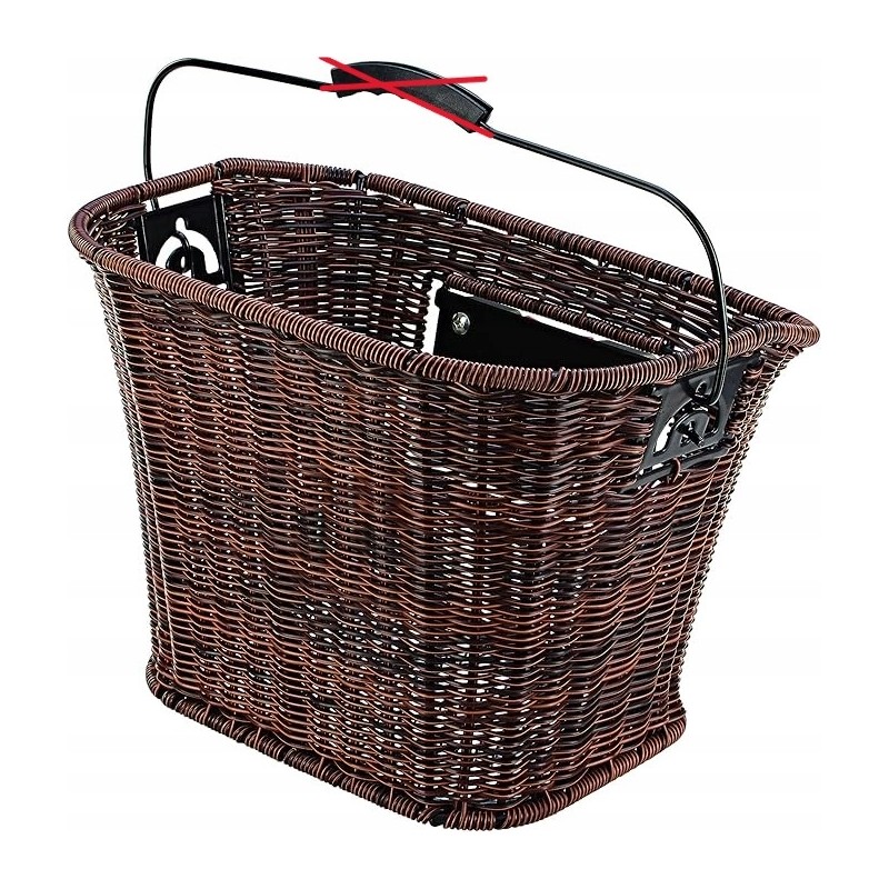 Outlet Prophete 5403 Koszyk Rowerowy Na Kierownicę Brązowy M OPIS