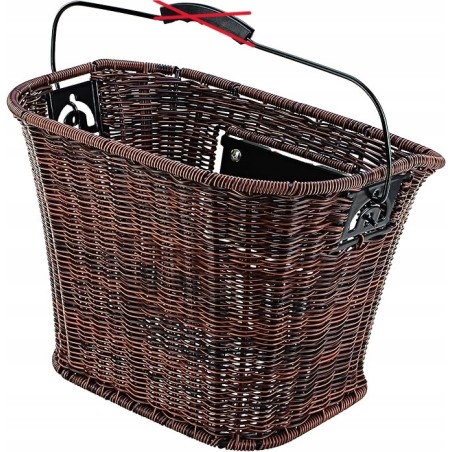 Outlet Prophete 5403 Koszyk Rowerowy Na Kierownicę Brązowy M OPIS
