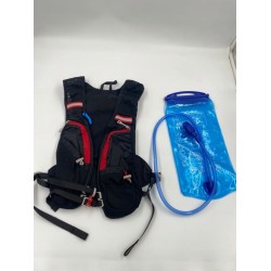 Outlet Lixada Plecak na wodę 2 l do biegania oddychający ultralekki czarny