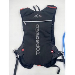 Outlet Lixada Plecak na wodę 2 l do biegania oddychający ultralekki czarny