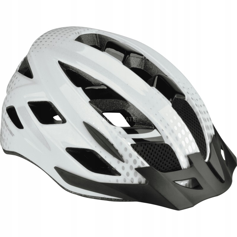 Outlet Kask rowerowy FISCHER Urban Biały MTB rozmiar L/XL 58-61 cm