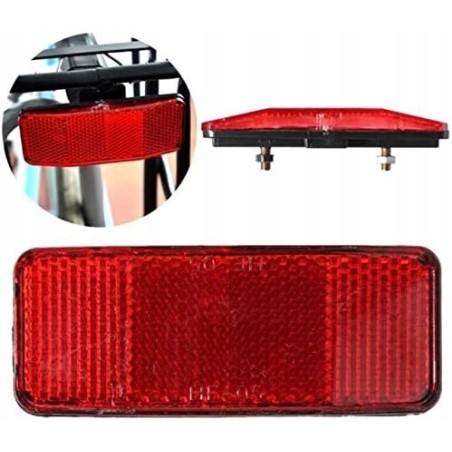 Outlet Tarcza odblaskowa do bagażnika tylnego 100 x 40 mm OPIS