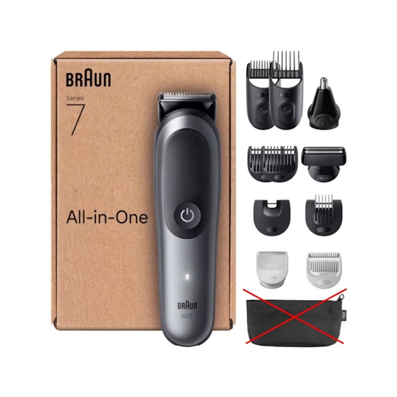 Outlet Braun Series 7 AIO7545 Wielofunkcyjny zestaw do pielęgnacji ciała