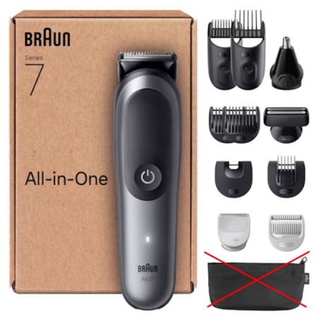 Outlet Braun Series 7 AIO7545 Wielofunkcyjny zestaw do pielęgnacji ciała