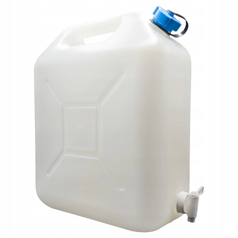 Outlet Pojemnik na wodę kanister o pojemności 10L z kranem 29x14x35cm OPIS