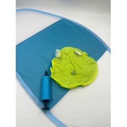 Koło do pływania dla niemowląt z odpinanym daszkiem przeciwsłonecznym OPIS