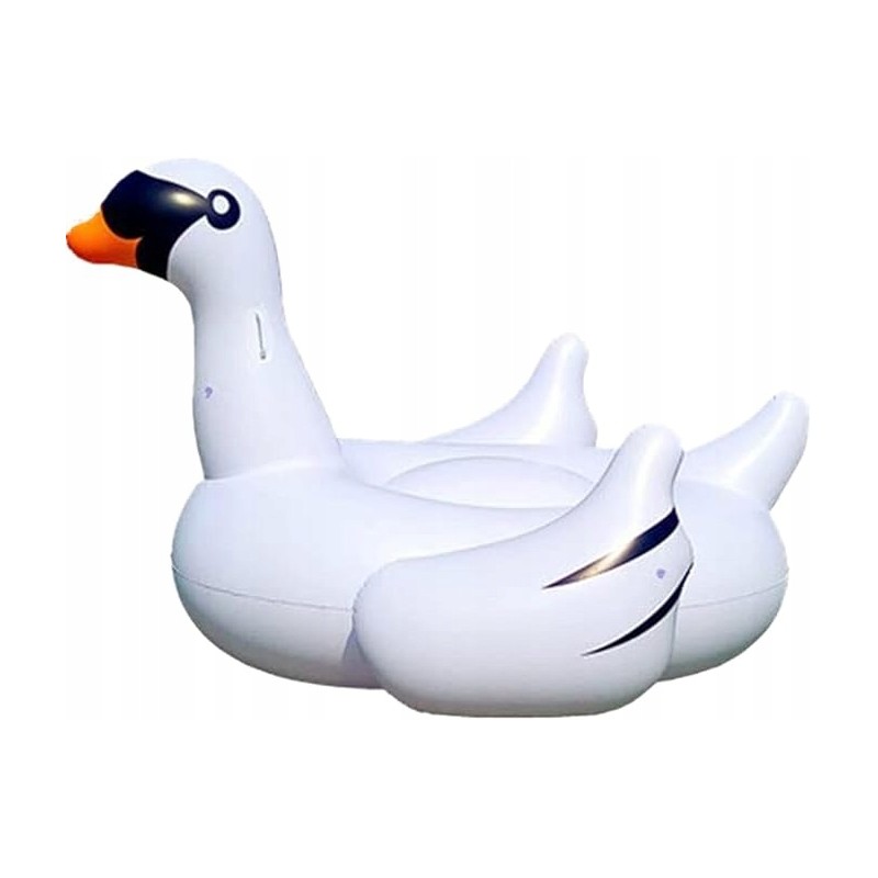 Outlet Nadmuchiwany gigantyczny materac w kształcie łabędzia OPIS