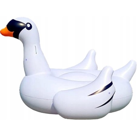 Outlet Nadmuchiwany gigantyczny materac w kształcie łabędzia OPIS