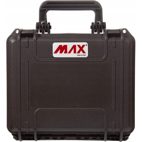 Outlet Max Cases szczelna walizka czarny 25.8x24.3 x11.7 cm ergonomiczna