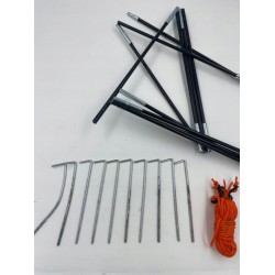 Outlet NIGHT CAT Namiot Kempingowy dla 2 osób Wodoodporny zielony OPIS