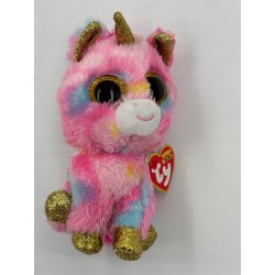 Outlet Beanie Boo Fantasia Jednorożec wielokolorowy 15 cm miękki 36 m+