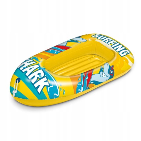 OUTLET PONTON DLA DZIECKA MONDO TOYS - SURFING SHARK BOAT 112cm OPIS