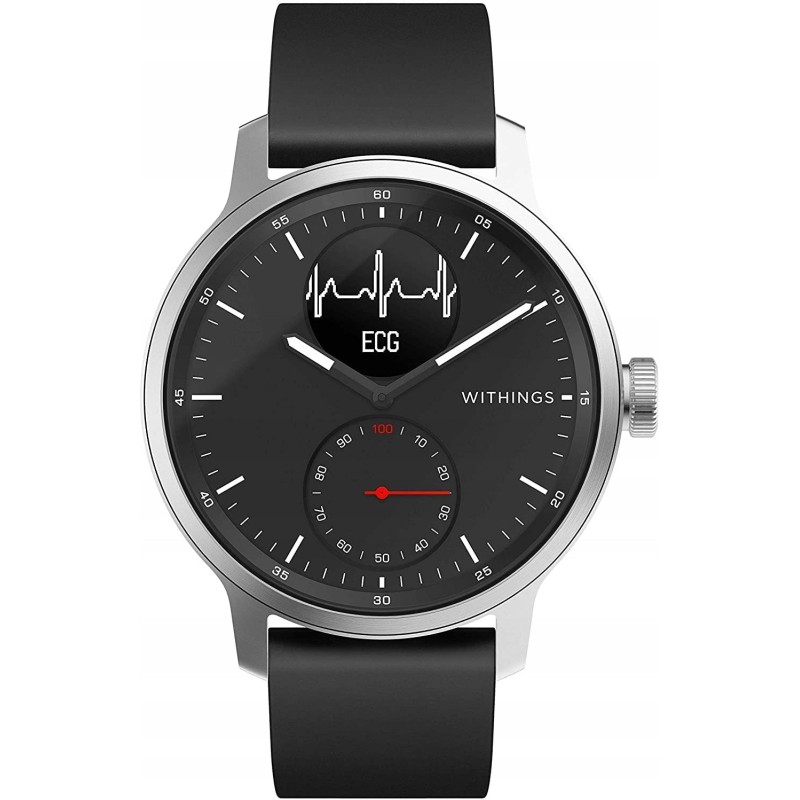 Withings ScanWatch Hybrid Smartwatch EKG GPS uszkodzony OPIS