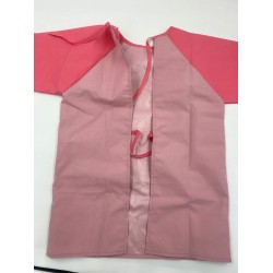 ROSEMO Fartuch do malowania dla dzieci różowy z jednorożcem dł. 52cm OPIS