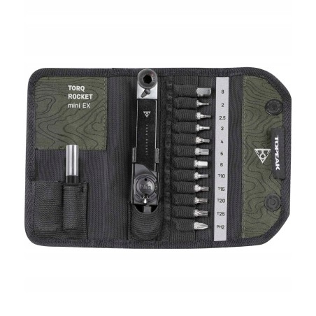 Zestaw dynamometryczny Topeak Torq Rocket Mini EX 2-10Nm odwracalna głowica