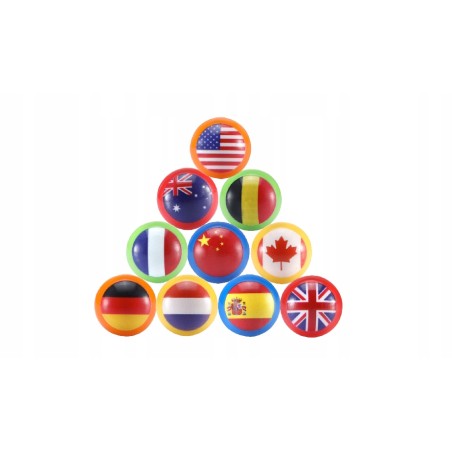 Outlet VTECH ZESTAW KULEK FLAGI KRAJÓW do zestawu Marble Rush 4 lata +